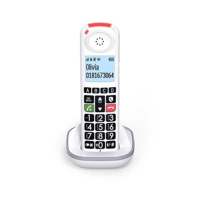SWISSVOICE - Xtra 55 Handset - Portatile aggiuntivo per telefono cordless - DECT Swissvoice Xtra 2355, Xtra 2355 Duo e Xtra 3355 Combo - Facile da installare - Non funziona da solo con un modem