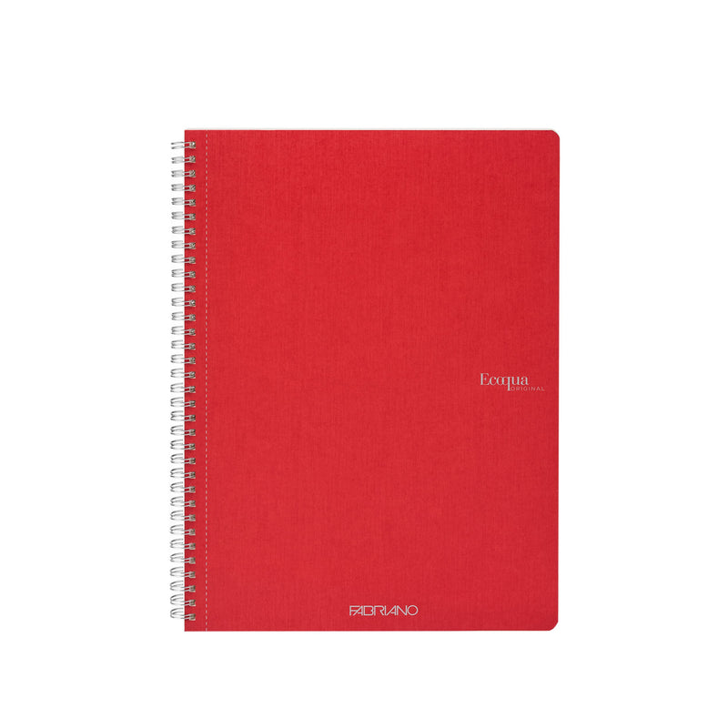 Fabriano EcoQua Quaderni a Spirale, Rosso