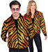 Widmann Party Fashion Bomber (Animalier Tiger Sequin Bomber) (L/XL) Orange