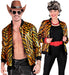 Widmann Party Fashion Bomber (Rainbow Animalier Tiger Sequin Bomber) (XXL) Rainbow