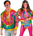 Widmann Party Fashion Bomber (Tie Dye Sequin Bomber) (S/M) Rainbow