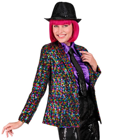 Widmann Party Fashion Jacket (Multicolor Sequin Jacket) (M) Different Colors