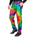 Widmann Party Fashion Pants (Tie Dye Sequin Pants) (L) Rainbow