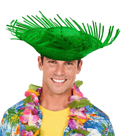 Widmann Pink Straw Ipanema Hat