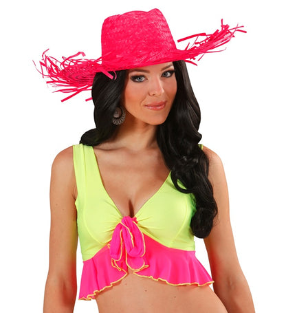 Widmann Green Straw Gringo Hat Green