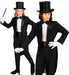 Widmann Children's Black Tailcoat With Satin Collar (140 cm / 8-10 Years) Black