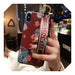 Fashion Flower Leaf Wrist Strap For iPhone Case 12 Mini 11 13 Pro MAX X XR XS MAX SE2 6 6S 7 8Plus Shockproof Soft Cover-Style 6-For iphone 11 Pro