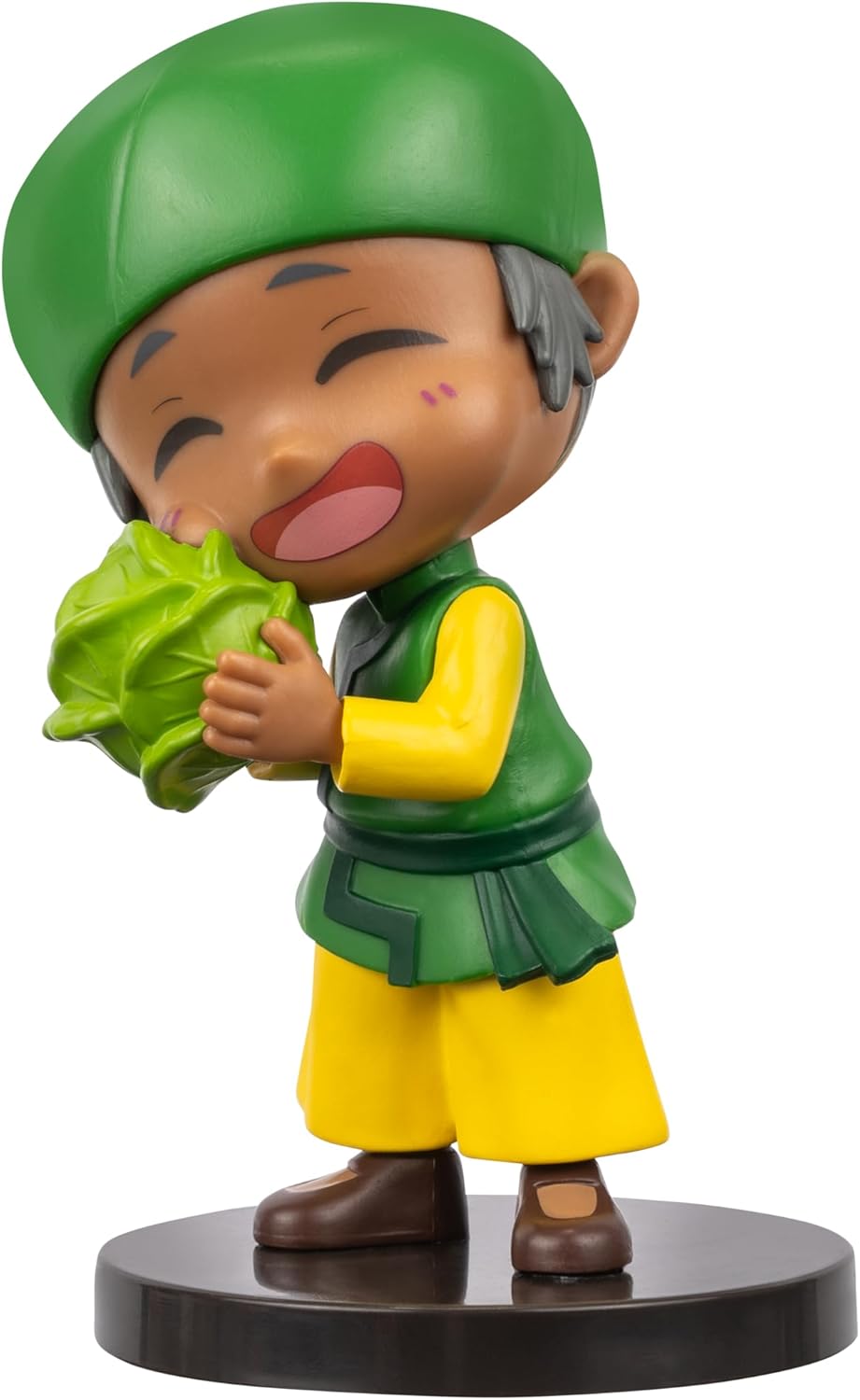 Avatar: The Last Airbender Cai - 4-Inch Mini Figure in Kawaii Style in Dynamic Pose with Display Base
