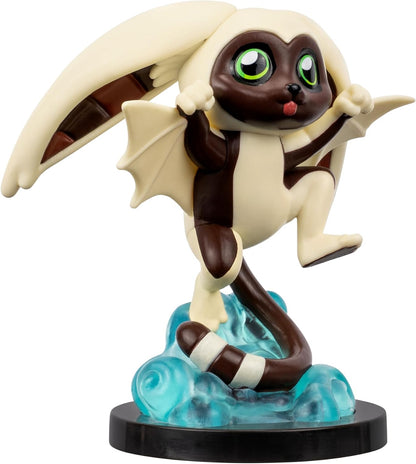 Avatar: The Last Airbender Momo - 4-Inch Mini Figure in Kawaii Style in Dynamic Pose with Display Base