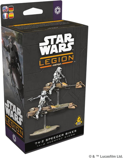 Asmodee | Star Wars: Legion - 74-Z Speeder Bike Unit Expansion | Miniatures Game | Ages 14+ | 2 Players | 90 Minutes Playing Time