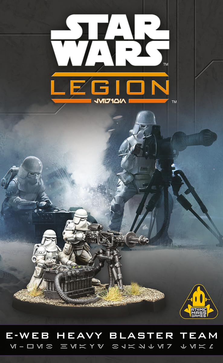 Asmodee | Star Wars: Legion - E-Web Heavy Blaster Team | Miniatures Game | Ages 14+ | 2 Players | 90 Minutes Playing Time