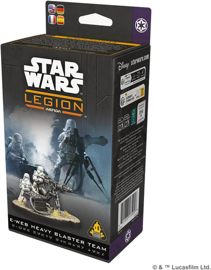Asmodee | Star Wars: Legion - E-Web Heavy Blaster Team | Miniatures Game | Ages 14+ | 2 Players | 90 Minutes Playing Time