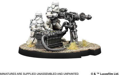 Asmodee | Star Wars: Legion - E-Web Heavy Blaster Team | Miniatures Game | Ages 14+ | 2 Players | 90 Minutes Playing Time