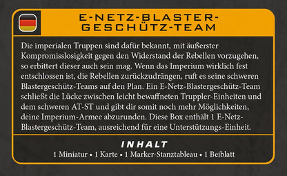 Asmodee | Star Wars: Legion - E-Web Heavy Blaster Team | Miniatures Game | Ages 14+ | 2 Players | 90 Minutes Playing Time