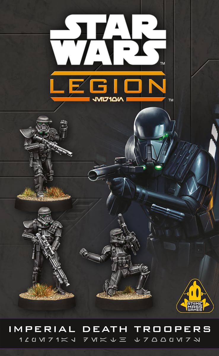 Asmodee | Star Wars: Legion - Imperial Death Troopers | Miniatures Game | Ages 14+ | 2 Players | 90 Minutes Playing Time