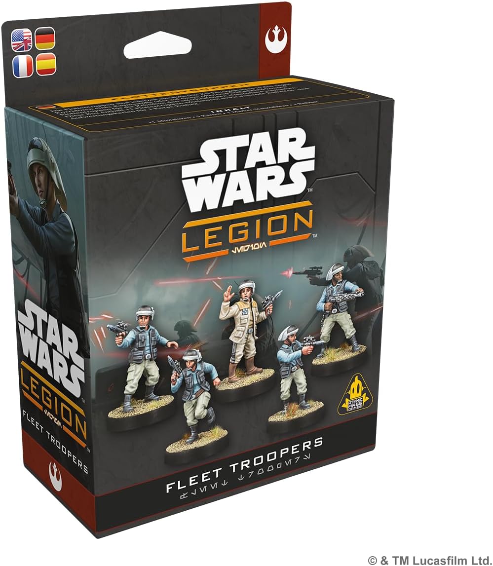 Asmodee | Star Wars: Legion - Fleet Troopers | Miniatures Game | Ages 14+ | 2 Players | 90 Minutes Playing Time