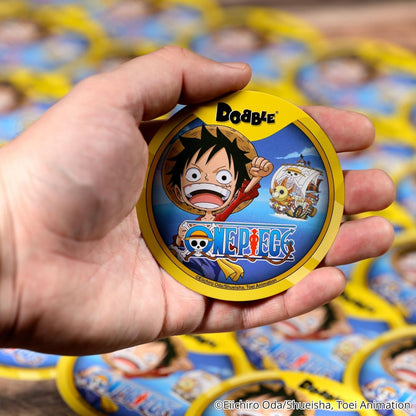 Asmodee | Dobble One Piece | Family Quick Reaction Card Game | Ages 6+ | 2-8 Players | 15 Minutes Playing Time