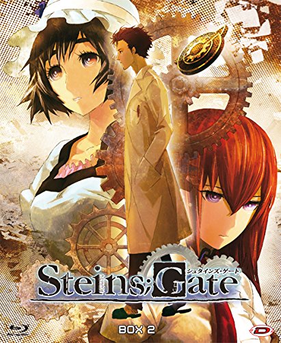 steins gate box #02 (eps 13-25) (3 blu-ray) box set blu_ray Italian Import