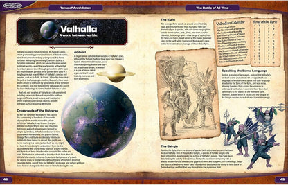 Heroscape: Tome of Annihilation - Hardcover RPG Book, Lore Collection, Chronicles The Complete Saga of The Age of Annihilation, Biographies Scenarios