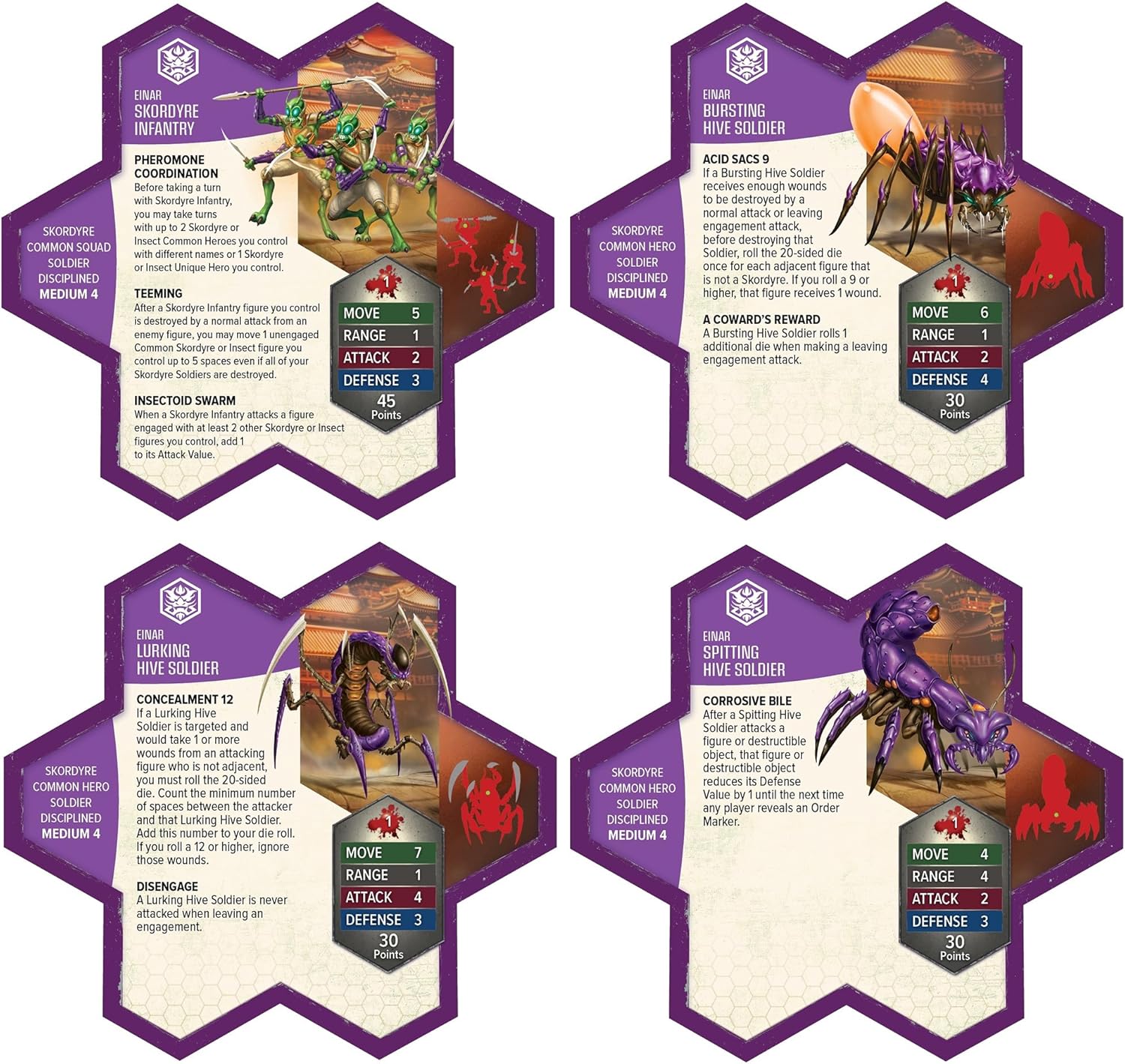 Renegade | Heroscape: Age Of Annihilation Skordyre Soldiers | Army Expansion Miniature Game | 2-4 Players | 60-120 Minutes