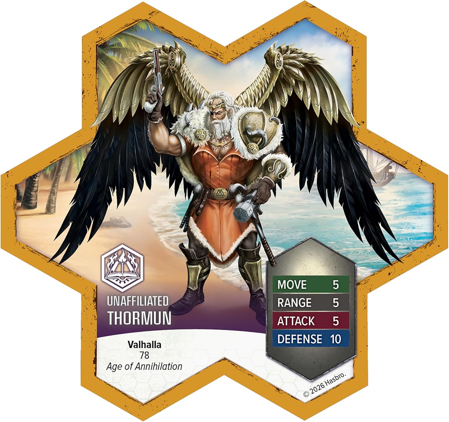 Renegade | Heroscape Age Of Annihilation: Thormun And Kraken | Army Expansion, Heroscape Compatible, 6 Miniatures, Kraken Boss Scenario | 2-4 Players | 60-120 Minutes