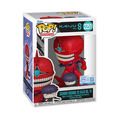 Funko Pop Animation: Kaiju No. 8 - Hoshina & Kaiju No. 10