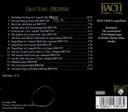 Bach edition Organ Works/ Orgelwerke