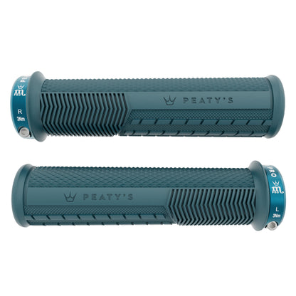 Peaty's Monarch Pro Bike Grips - Bike Handle Grips, Dual Compound Design with Impact Dampening Core, BMX, Ebike & MTB Handlebar Grip
