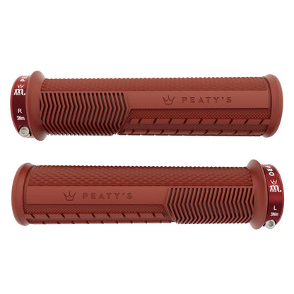 Peaty's Monarch Pro Bike Grips - Bike Handle Grips, Dual Compound Design with Impact Dampening Core, BMX, Ebike & MTB Handlebar Grip