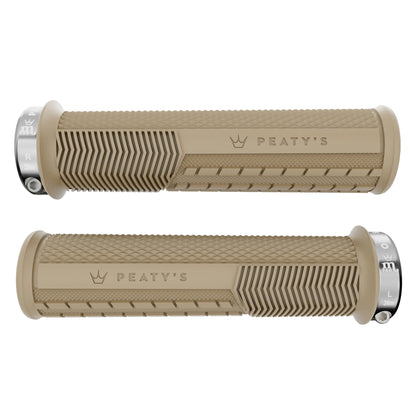Peaty's Monarch Pro Bike Grips - Bike Handle Grips, Dual Compound Design with Impact Dampening Core, BMX, Ebike & MTB Handlebar Grip