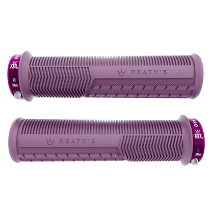 Peaty's Monarch Pro Bike Grips - Bike Handle Grips, Dual Compound Design with Impact Dampening Core, BMX, Ebike & MTB Handlebar Grip
