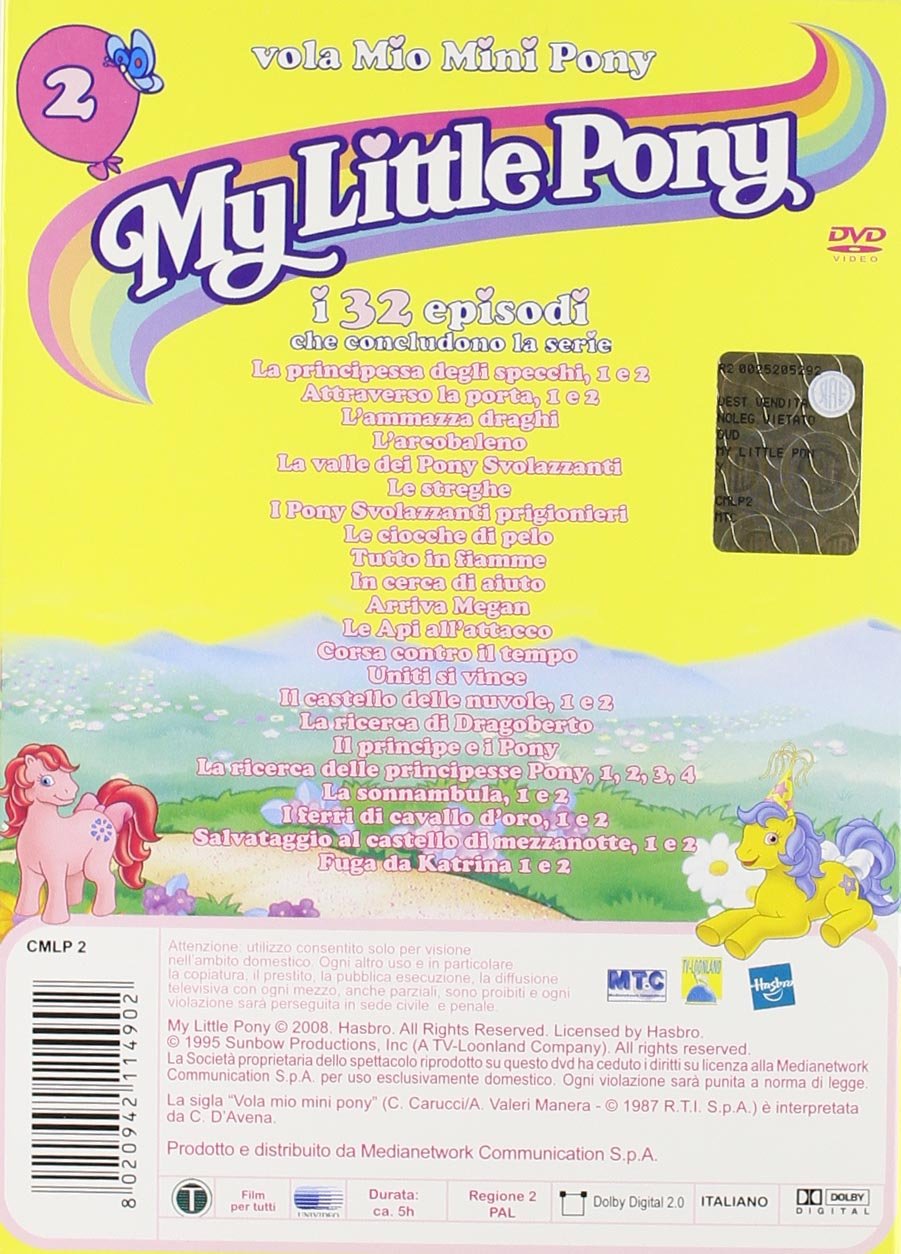 My Little Pony - Dvd Box 02 (Eps 33-64) (2 Dvd