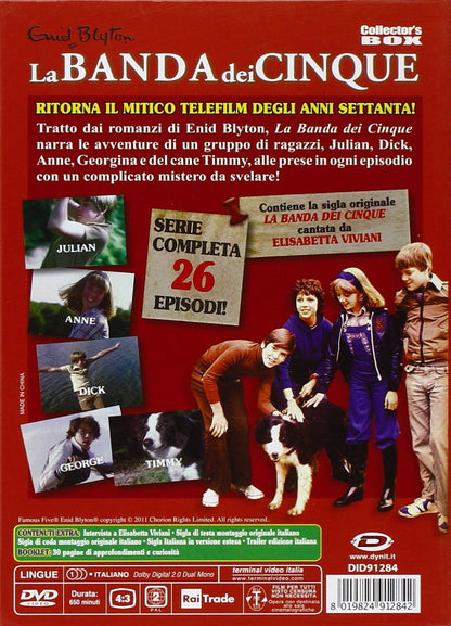 La Banda Dei Cinque Collector's Box (Eps 01-26) (4 Dvd)
