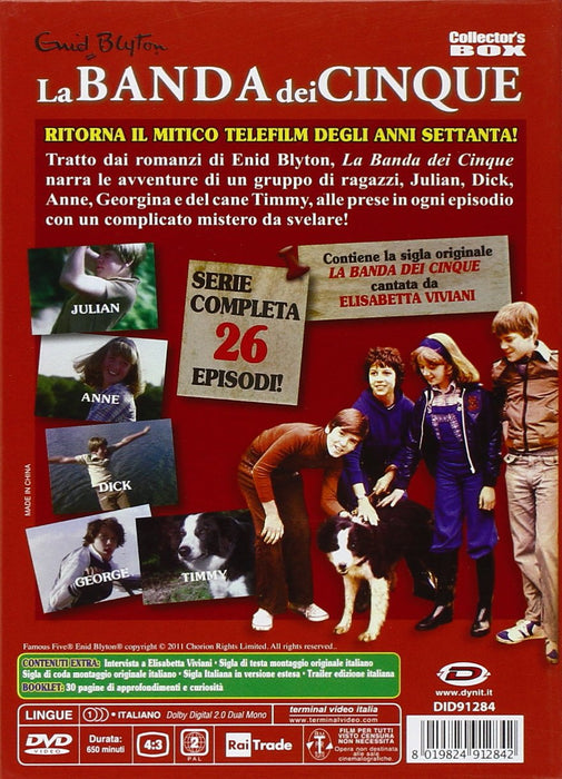 La Banda Dei Cinque Collector's Box (Eps 01-26) (4 Dvd)