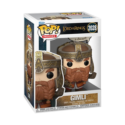 Funko POP! Sayings: Lord of the Rings - Gimli - Sammelbare Vinylfigur - Geschenkidee - Offizielles Merchandise - Spielzeug für Kinder & Erwachsene - Modellfigur für Sammler und zur Ausstellung
