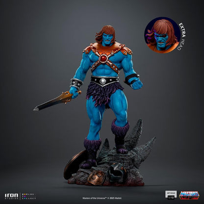Iron Studios Estatua coleccionable Faker (variante) Masters of the Universe Art Scale 1/10 Multicolor Polystone Resin 22 cm 8,6 pulgadas