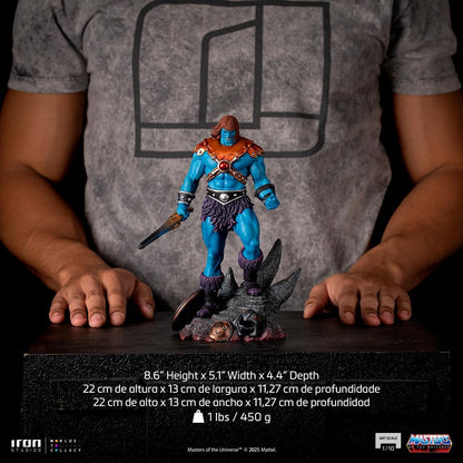 Iron Studios Estatua coleccionable Faker (variante) Masters of the Universe Art Scale 1/10 Multicolor Polystone Resin 22 cm 8,6 pulgadas