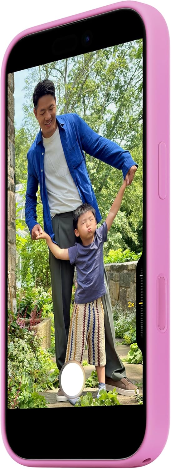 Apple - Back Cover For Mobile Phone - Magsafe Compatibility - Silicone - Electric Lavender - For Iphone 17