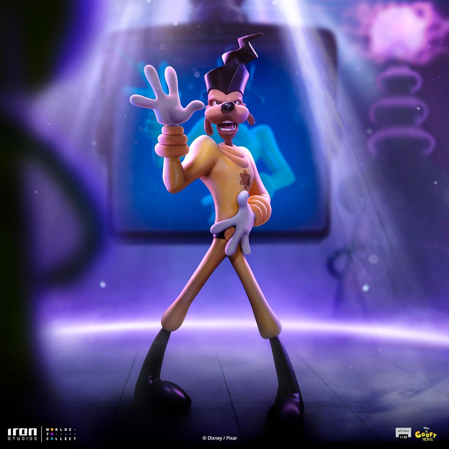 Iron Studios Statua da collezione Art Scale 1/10 Powerline - A Goofy Movie Polystone Resina Multicolore