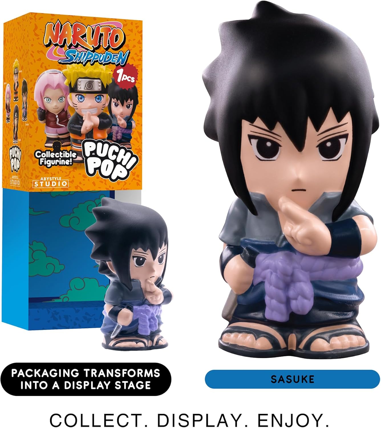 ABYSTYLE Studio - Naruto Shippuden Puchipop Wave 1 Figurine - Official Product - Anime Collection Collector Figure