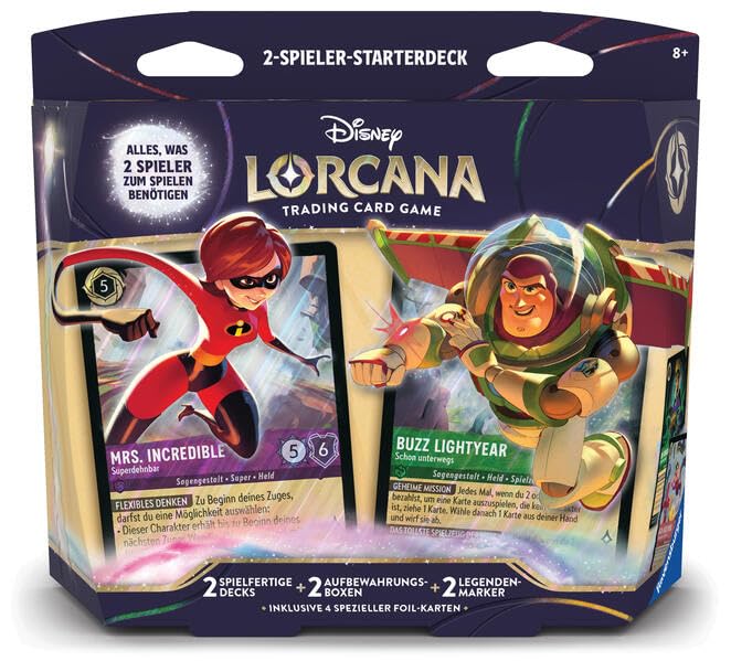 Disney Lorcana TCG 2-Spieler-Starterdeck
