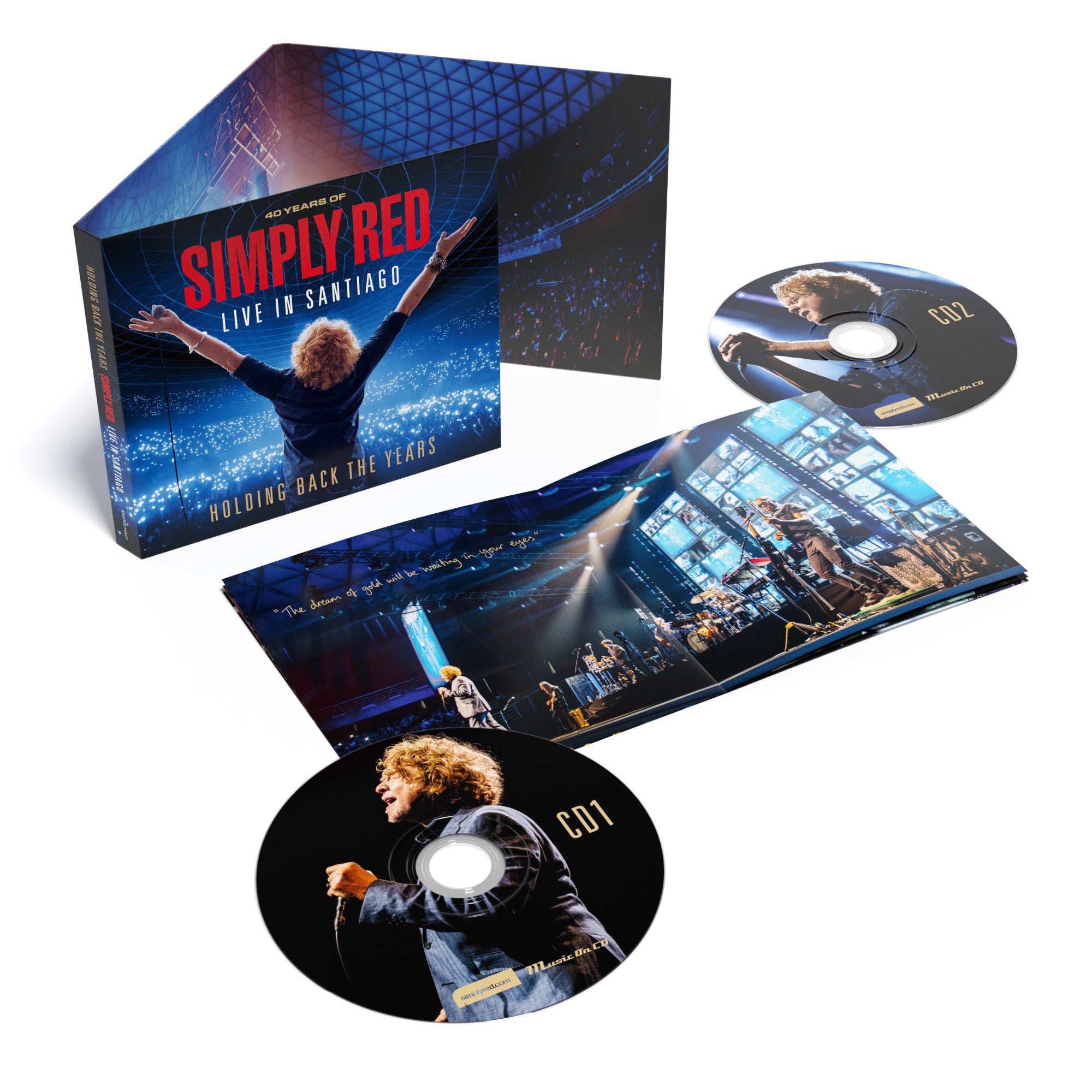 Holding Back the Years: Live in Santiago: 40 Years of Simply Red