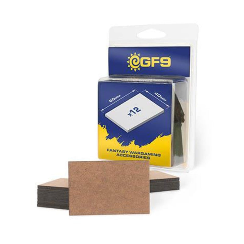 Gale Force Nine Rectangular Bases - 40x60mm