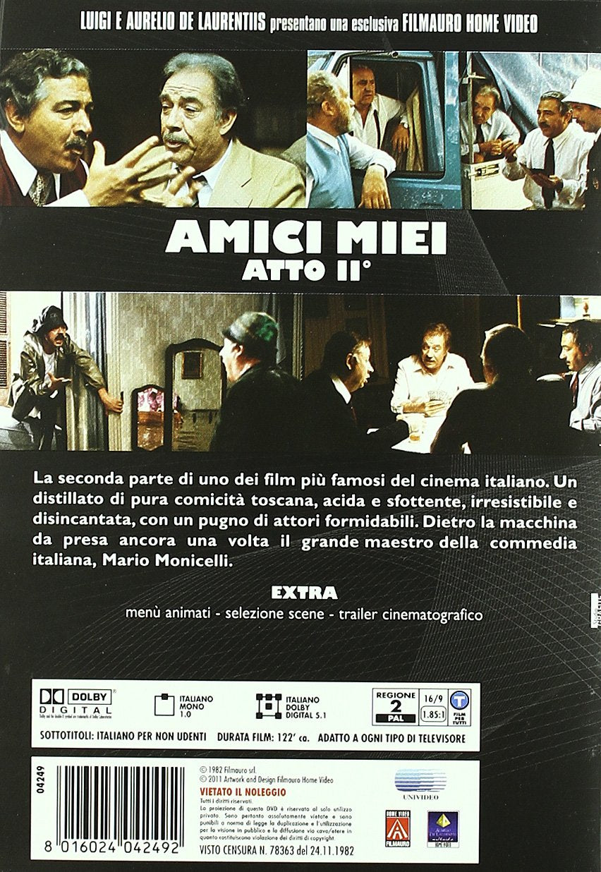 Amici Miei La Trilogia (Box 3 Dvd
