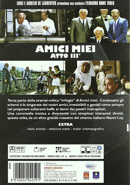 Amici Miei La Trilogia (Box 3 Dvd