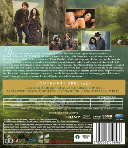 Outlander - Stagione 01 (5 Blu-Ray) - (Italian Import)