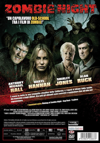 zombie night dvd Italian Import