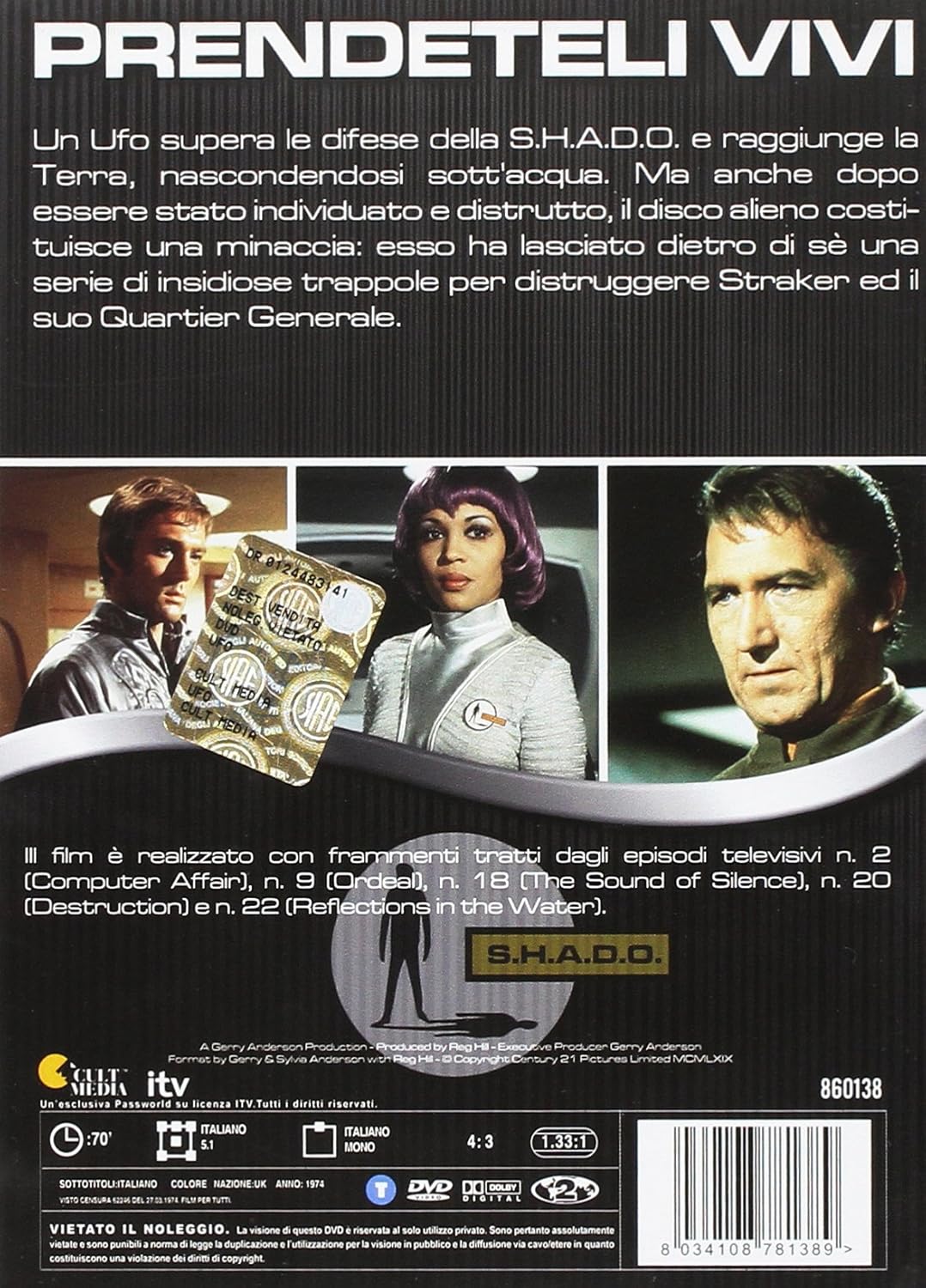 Ufo - Prendeteli Vivi (I Film Di Ufo