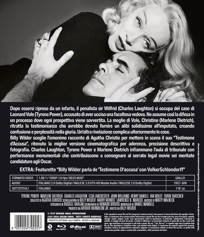 Testimone D`Accusa (Blu-Ray Mod) - (Italian Import)