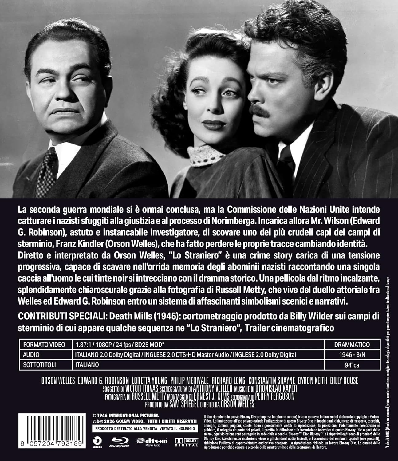 Straniero (Lo) (Blu-Ray Mod) - (Italian Import)